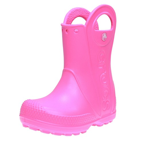 Crocs rain boot fuxia - boot,